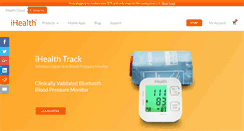 Desktop Screenshot of ihealthlabs.com